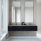 Dobbel vask Corian� Simfoni Artista Dust