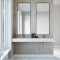 Dobbel Vask Corian� Aurora Carrara Lino