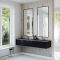 Dobbel vask Corian� Simfoni Lava Rock