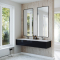 Dobbel vask Corian� Simfoni Limestone Prima
