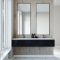 Dobbel vask Corian� Simfoni Limestone Prima