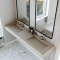 Dobbel vask Corian� Simfoni Neutral Concrete