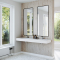 Dobbel Vask Corian� Aurora Rain Cloud
