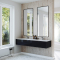Dobbel vask Corian� Simfoni Rain Cloud