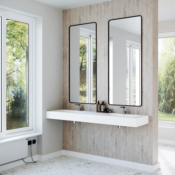 Dobbel Vask Corian� Aurora Sparkling Granita