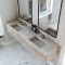 Dobbel Vask Corian� Simple Artista Beige