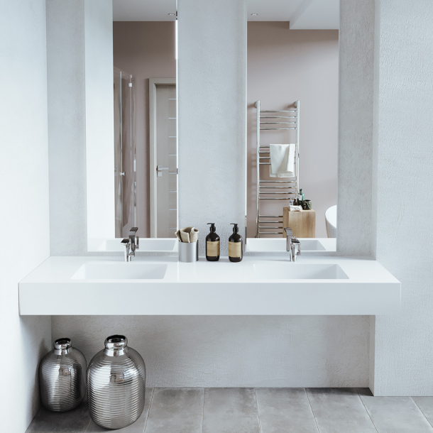 Dobbel vask Corian� Simple