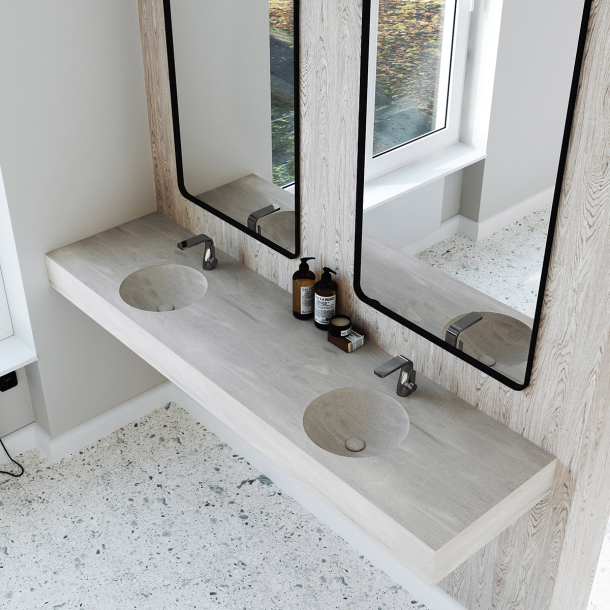 Dobbel Vask Corian� Sun Artista Beige