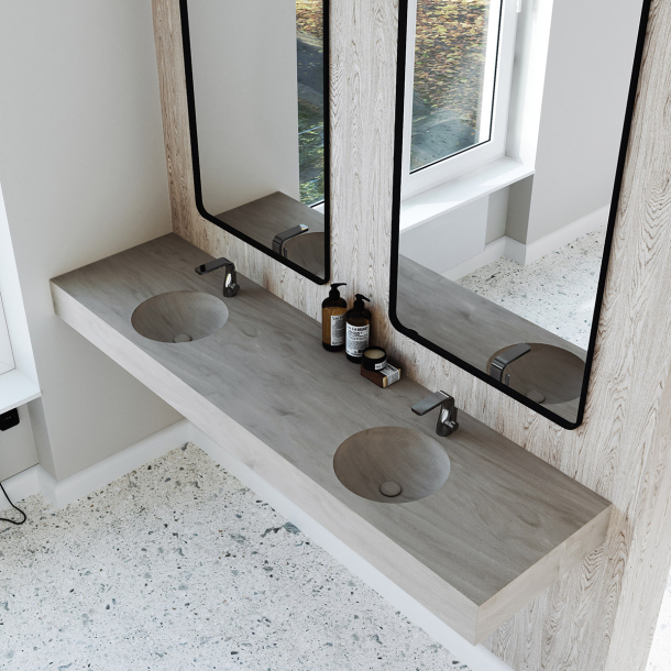 Dobbel Vask Corian� Sun Artista Dust
