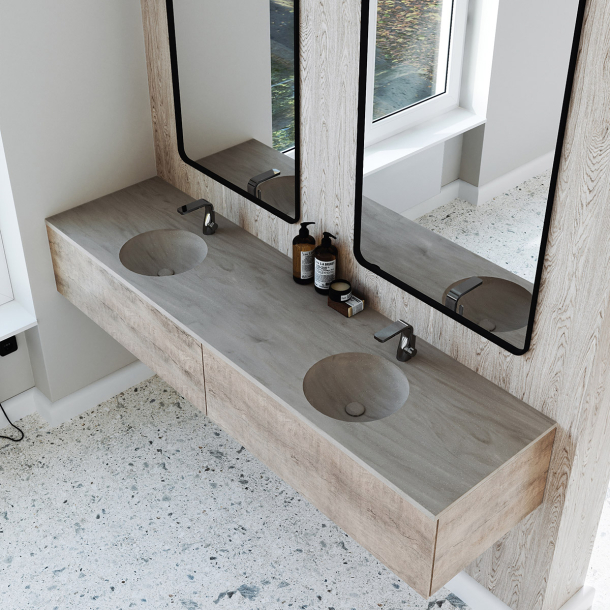 Dobbel Vask Corian� Sun Artista Dust