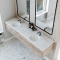 Dobbel Vask Corian� Sun Carrara Lino