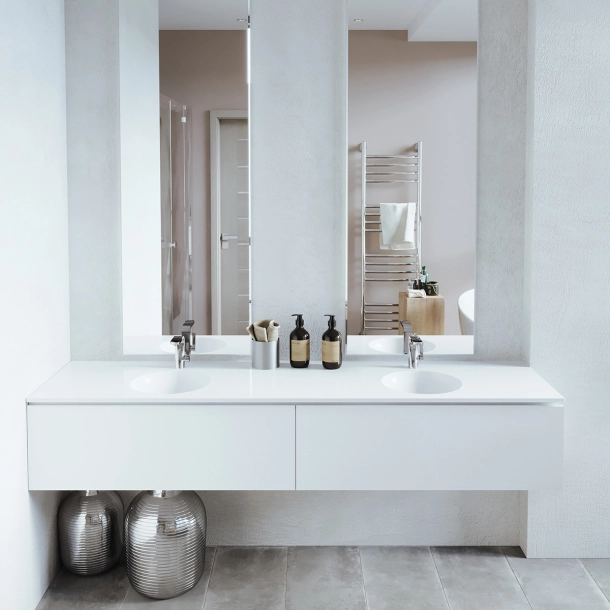 Dobbel vask Corian� Sun