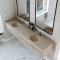 Dobbel Vask Corian� Sun Neutral Concrete