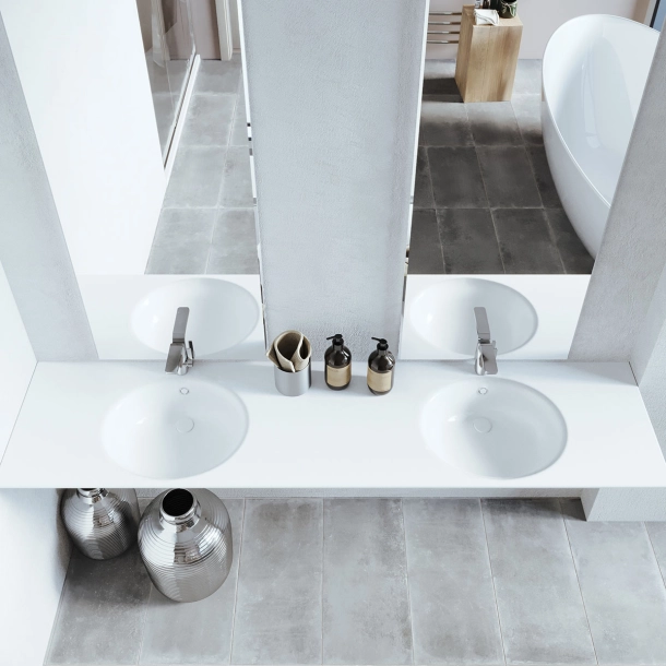 Dobbel vask Corian� Calm