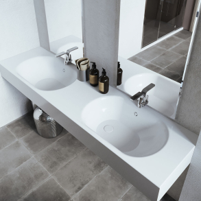 Dobbel vask Corian� Care 5310