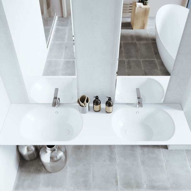 Dobbel vask Corian� Care 5310