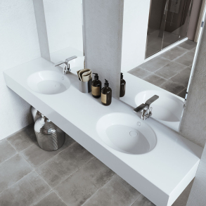 Dobbel vask Corian� Care 5510
