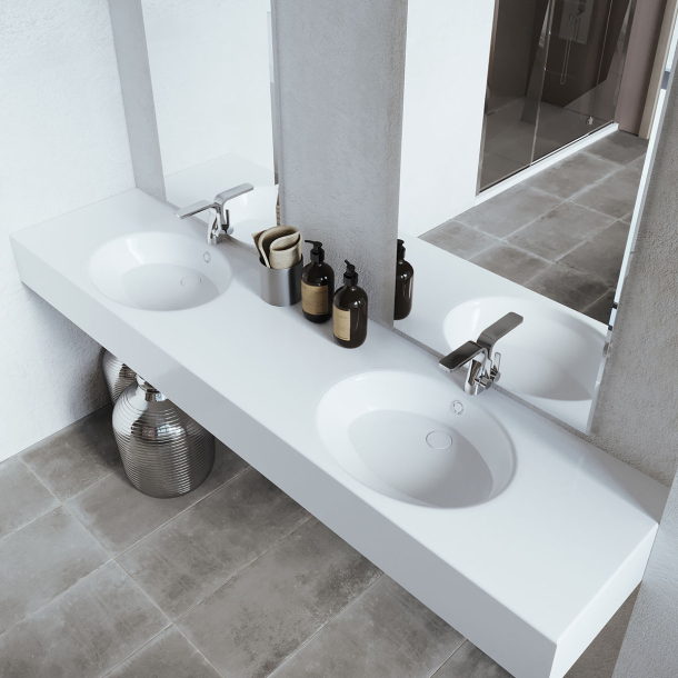 Dobbel vask Corian� Care 5510