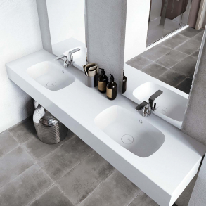 Dobbel vask Corian� Peace