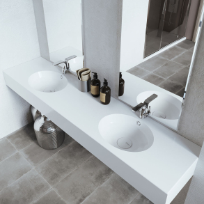 Dobbel vask Corian� Relax