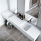 Dobbel vask Corian� Serenity