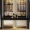 Dobbel vask Corian� Simfoni Deep Nocturne
