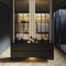 Dobbel vask Corian� Simfoni Deep Nocturne
