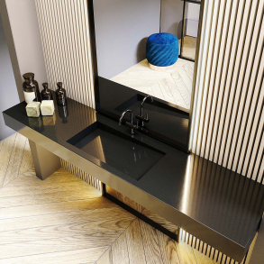 Vask Corian� Shift Deep Nocturne