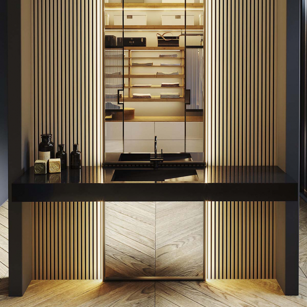 Vask Corian� Shift Deep Nocturne