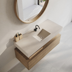 Vask Corian� Canyon Neutral Concrete