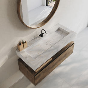 Vask Corian� Delta Carrara Crema