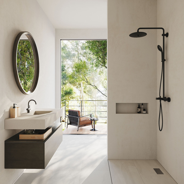 Vask Corian� Harmoni Neutral Concrete