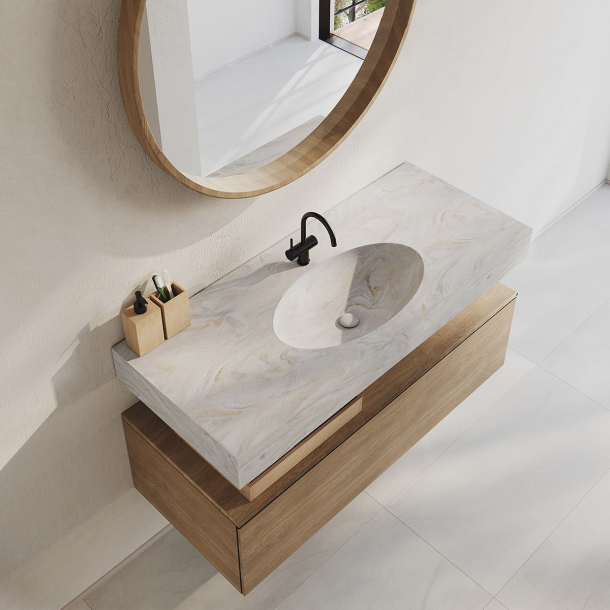 Vask Corian� Moon Carrara Crema