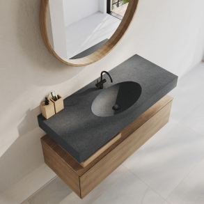 Vask Corian� Moon Lava Rock