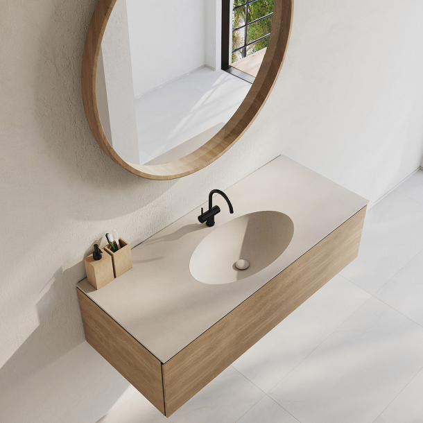 Vask Corian� Moon Neutral Concrete