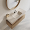 Vask Corian� Nica Neutral Concrete