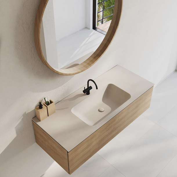 Vask Corian� Nica Neutral Concrete