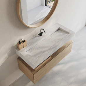 Vask Corian� Piano Carrara Crema