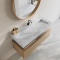 Vask Corian� Piano Carrara Lino