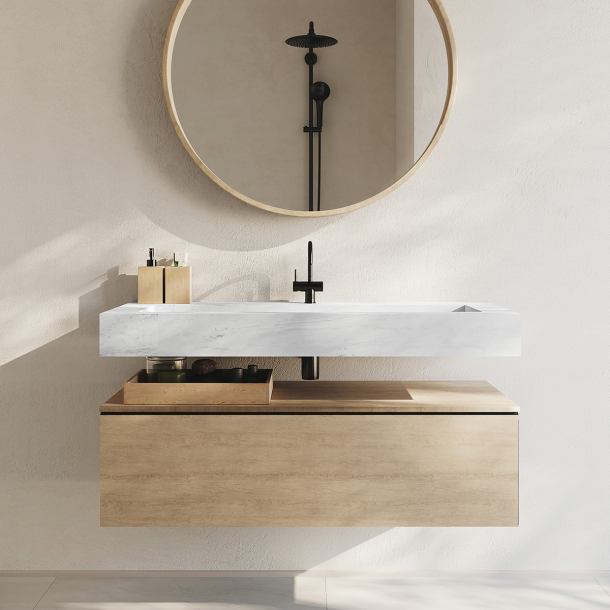 Vask Corian� Piano Carrara Lino