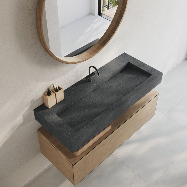 Vask Corian� Piano Lava Rock