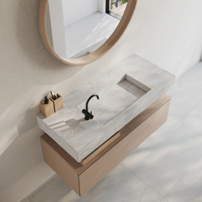 Vask Corian� Shift Carrara Crema