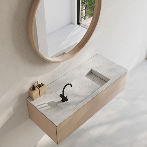 Corian� Carrara Crema materialpr�ve 18x12 cm (refunderes)