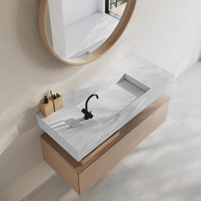 Vask Corian� Shift Carrara Lino