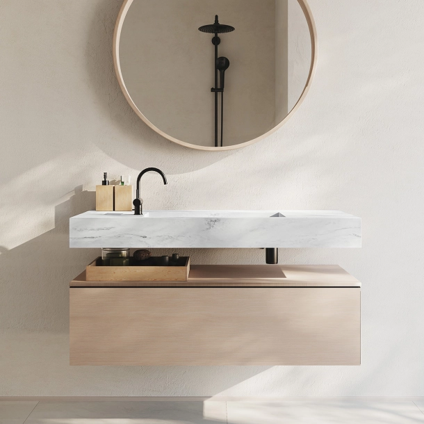 Vask Corian� Shift Carrara Lino