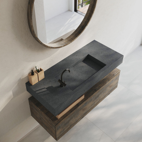 Vask Corian� Shift Lava Rock