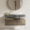 Vask Corian� Shift Lava Rock