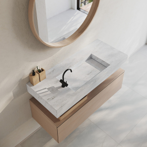 Vask Corian� Shift Rain Cloud