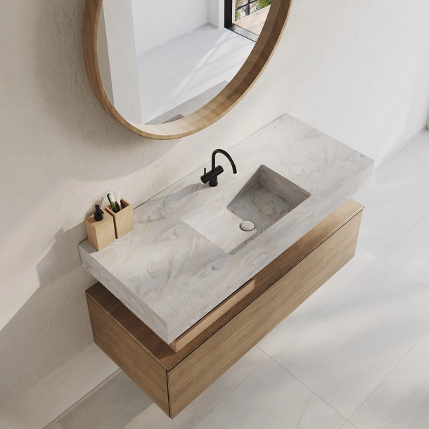 Vask Corian� Simple Carrara Crema