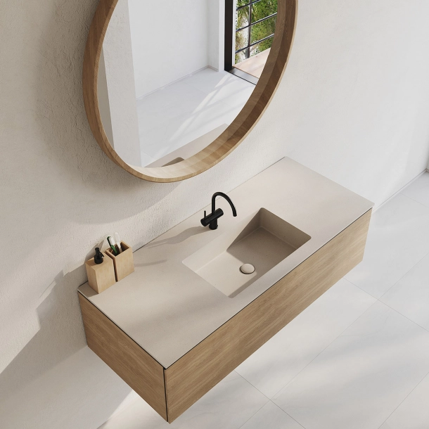 Vask Corian� Simple Neutral Concrete